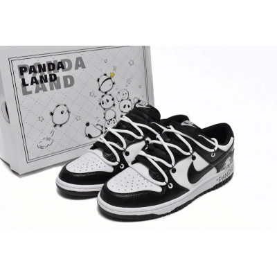 Nike Dunk Low PandaStrap DD1391-100 02