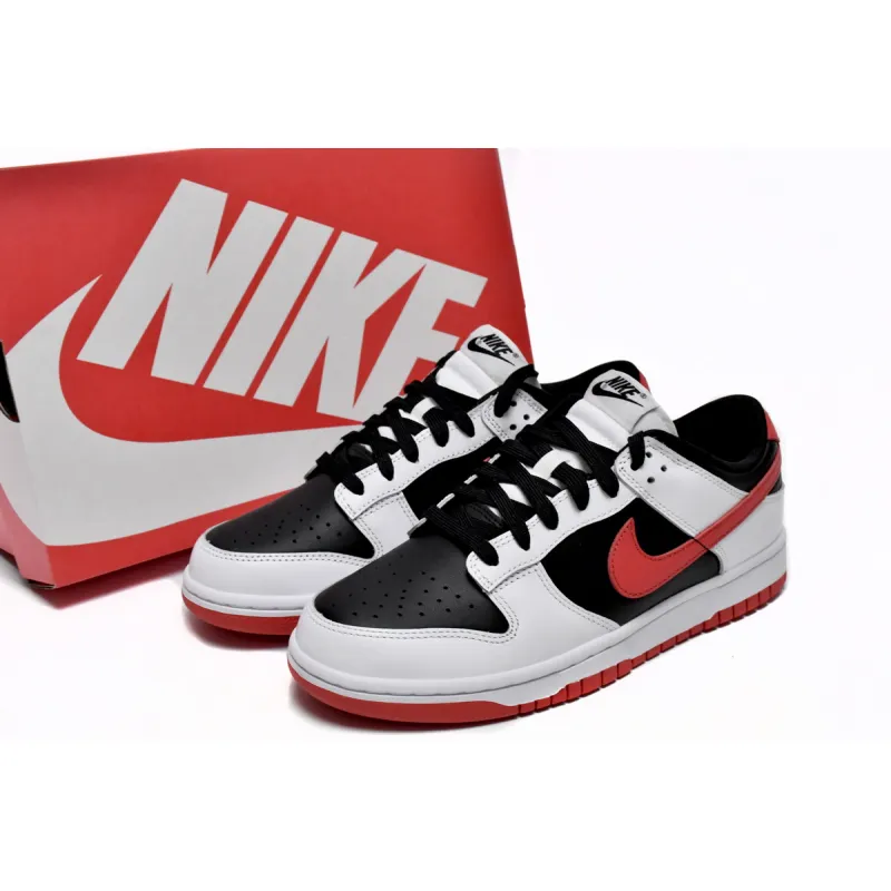 Nike Dunk Low Black and Red FD9762-061