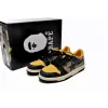 Bape Sk8 Sta Low Make old Black and Yellow 1120-291-021(BapeSta)