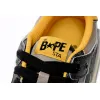 Bape Sk8 Sta Low Make old Black and Yellow 1120-291-021(BapeSta)