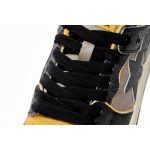 Bape Sk8 Sta Low Make old Black and Yellow 1120-291-021(BapeSta)