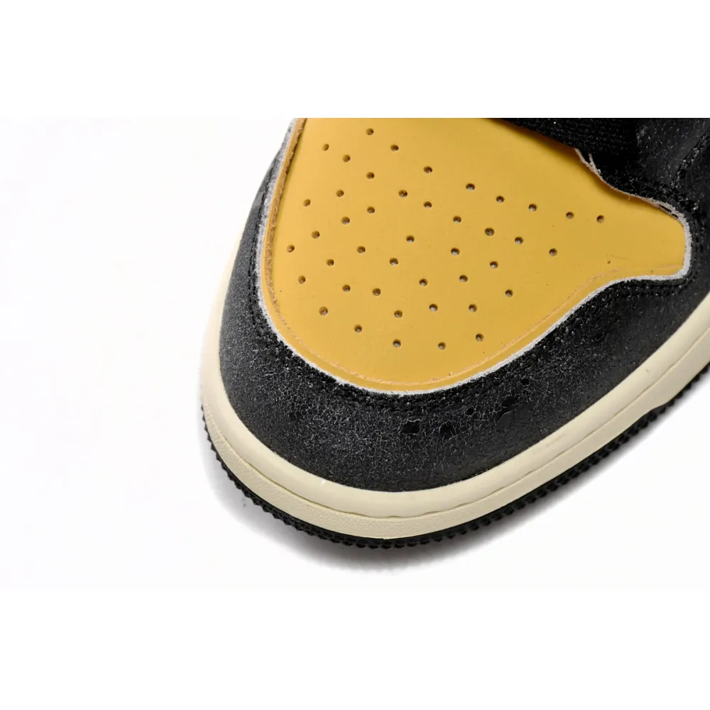 Bape Sk8 Sta Low Make old Black and Yellow 1120-291-021(BapeSta)