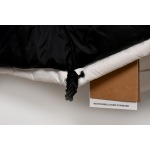 TheNorthFace Splicing White And Black