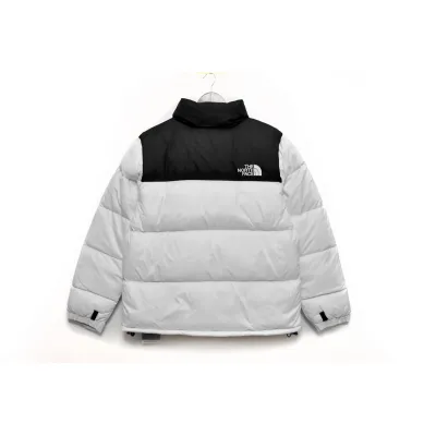 TheNorthFace Splicing White And Black 02