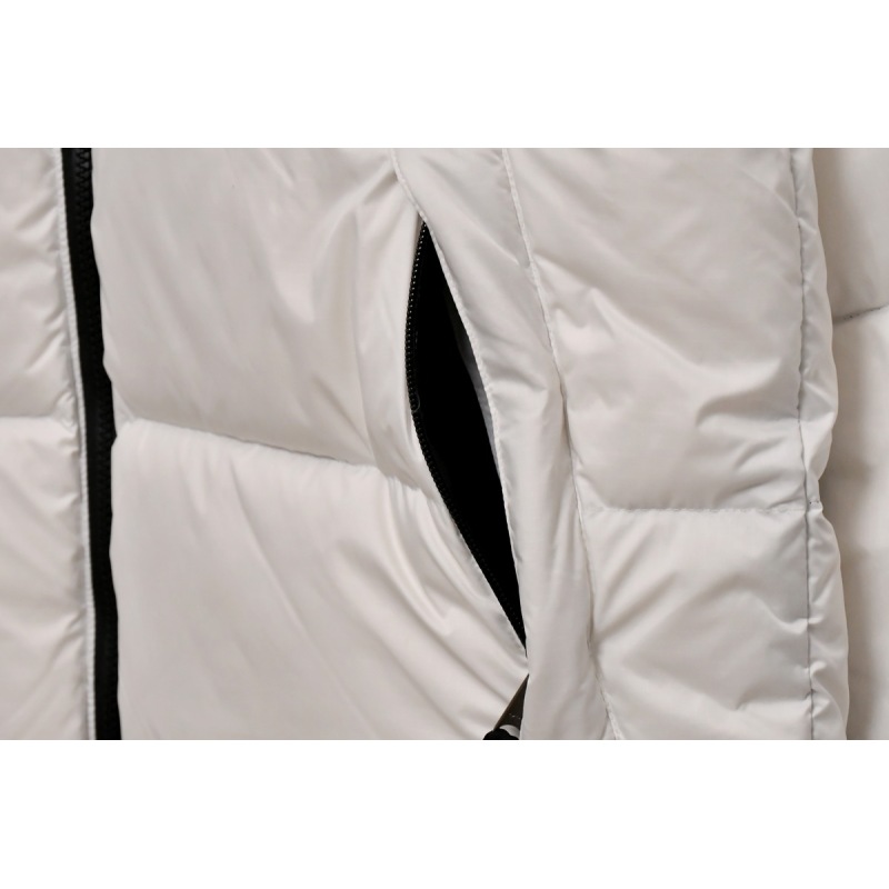 TheNorthFace Splicing White And Black