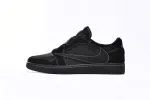 Travis Scott x Air Jordan 1 Low OG SP Black Phantom  DM7866-001（Top version）