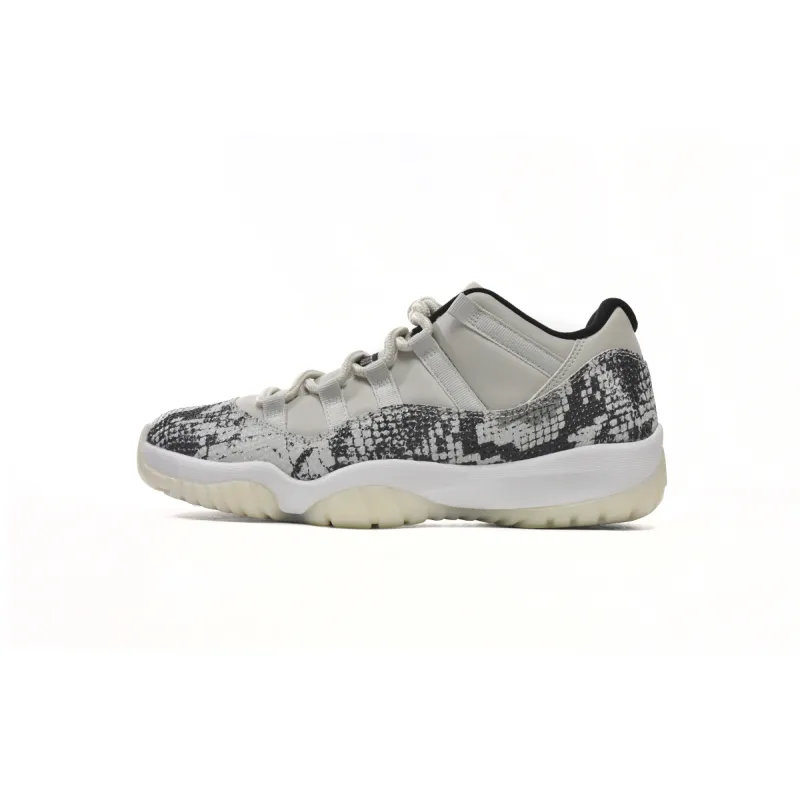 Air Jordan 11 Retro Low Light Bone Snakeskin CD6846-002