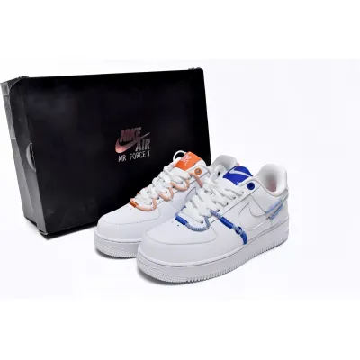 Nike Air Force 1 Low White and Safety Orange DH4408-100 02