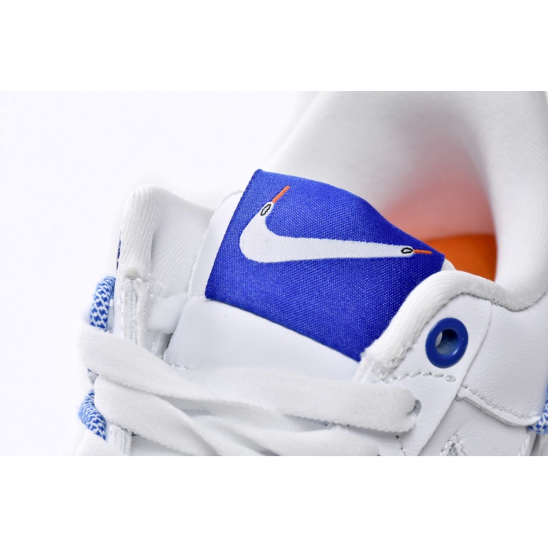 Nike Air Force 1 Low White and Safety Orange DH4408-100