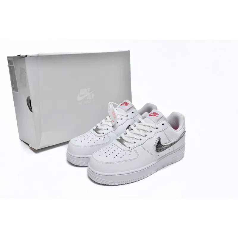 Nike Air Force 1 Low White Metallic Silver DC9651-100 