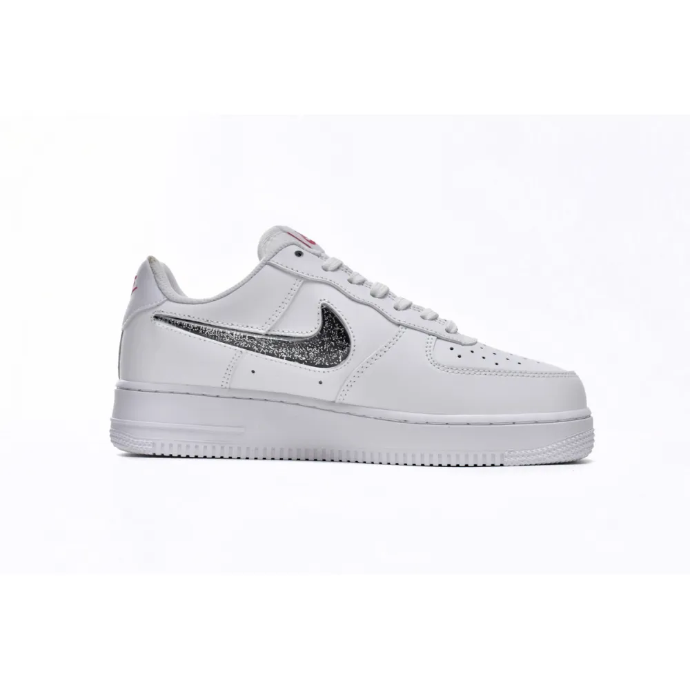 Nike Air Force 1 Low White Metallic Silver DC9651-100 