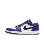 Air Jordan 1 Low Court Purple 553558-500