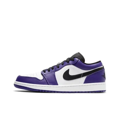 Air Jordan 1 Low Court Purple 553558-500 01