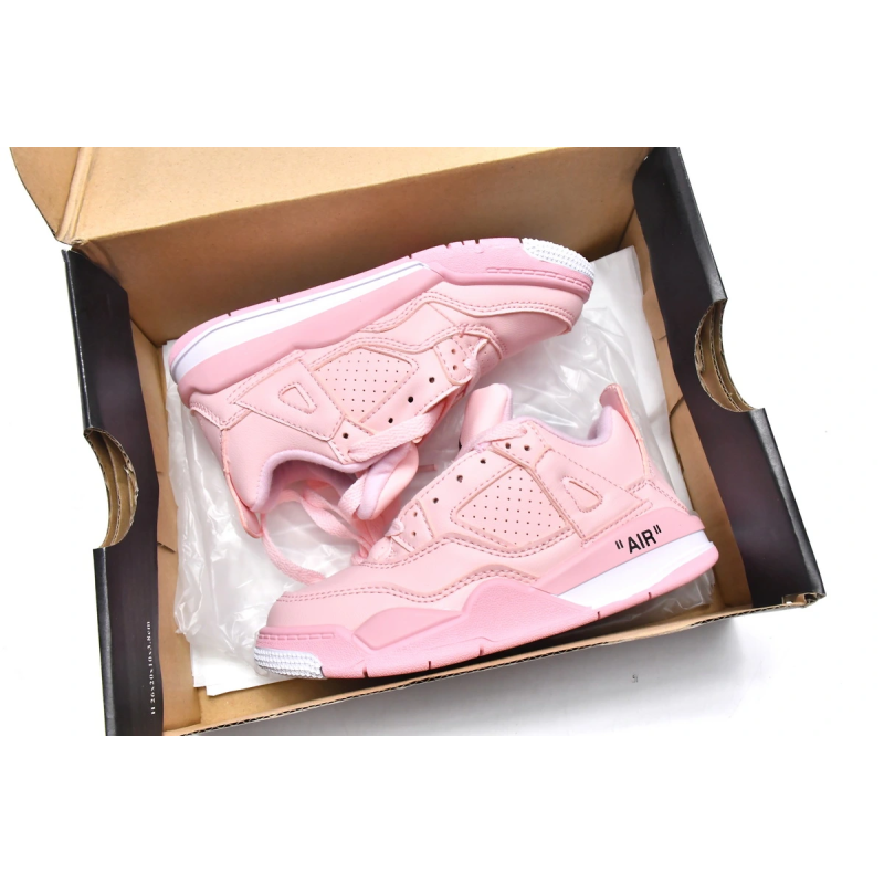 Jordan 4 Kids Shoes Retro Pink CV9388-106
