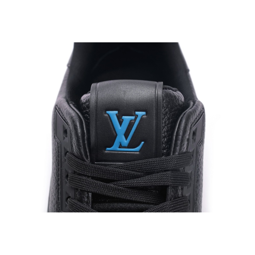  Louis Vuitton Trainer Black Litchi Pattern FD0226