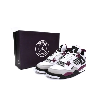 PSG x  Cheap Jordan 4 Reps CZ5624-100 02
