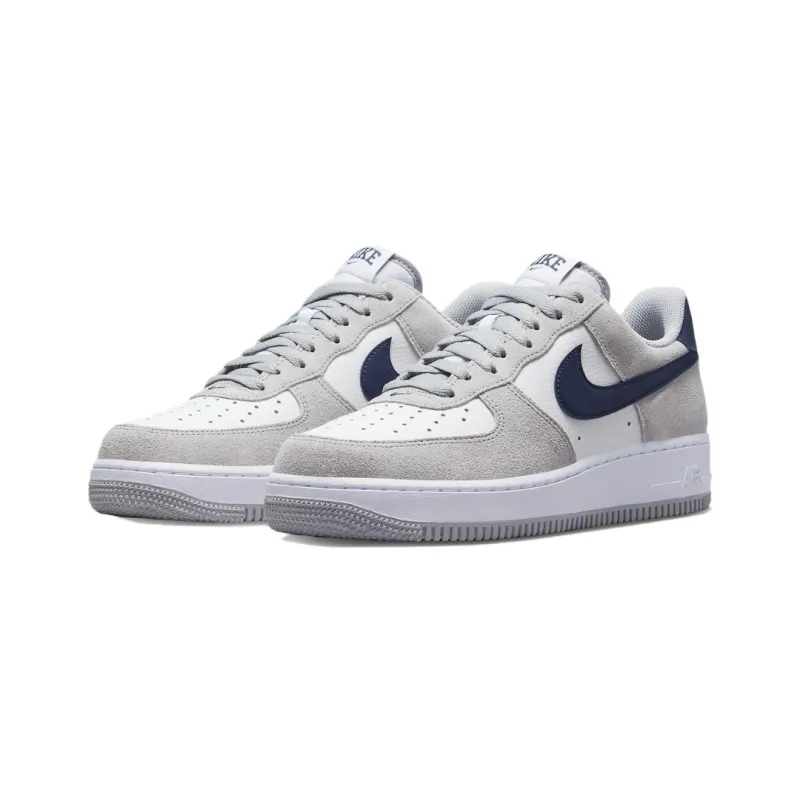 Nike Air Force 1 Low Sneakers White Gray Blue