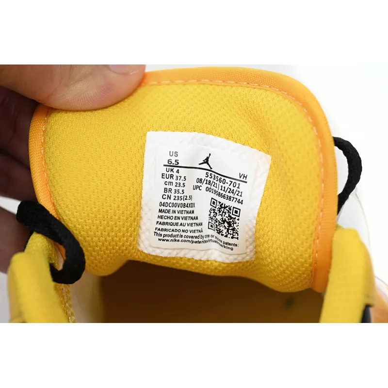 Air Jordan 1 Low “University Gold” AJ1 553560-701