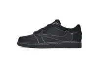 Travis Scott x Air Jordan 1 Low OG SP Black Phantom  DM7866-001（GD）