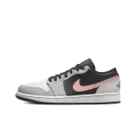 Air Jordan 1 Low Black Grey Pink4 553558-062