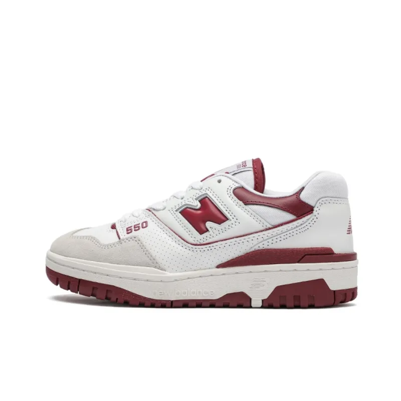 New Balance 550 Sea Salt Burgundy  BB550LI1