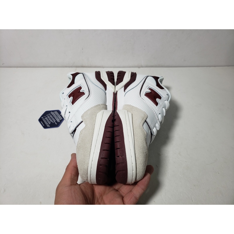 New Balance 550 Sea Salt Burgundy  BB550LI1