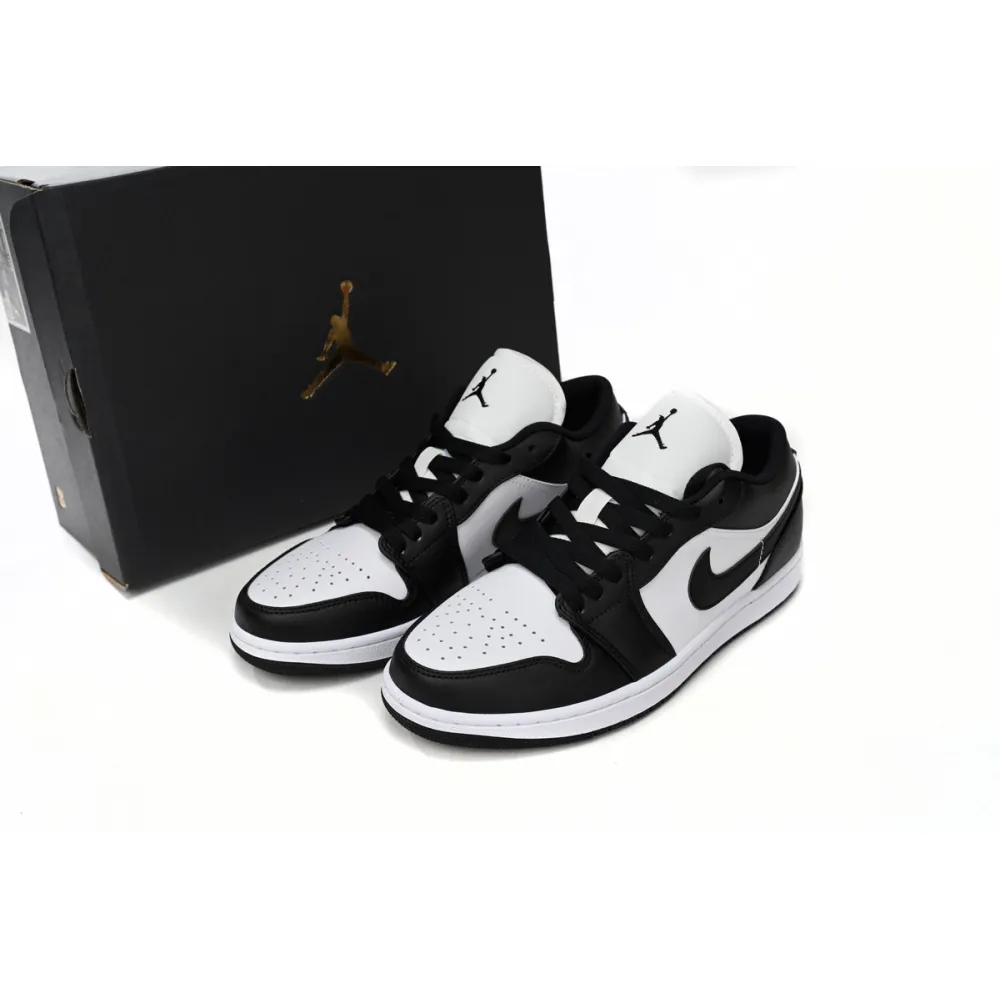 Air Jordan 1 Low Black And White DC0774-101