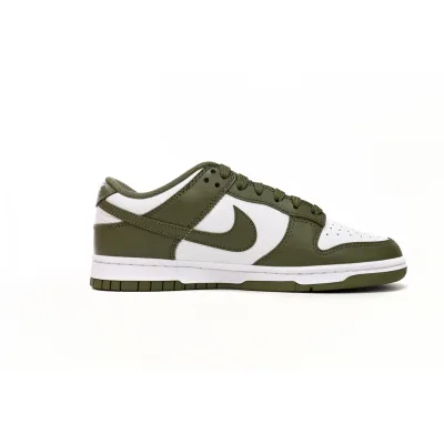 Nike Dunk Low White Scattered olive Green DD1503-200 02