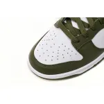 Nike Dunk Low White Scattered olive Green DD1503-200