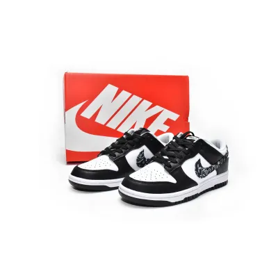 (OG)Nike Dunk Low Black Paisley  DH4401-100 02
