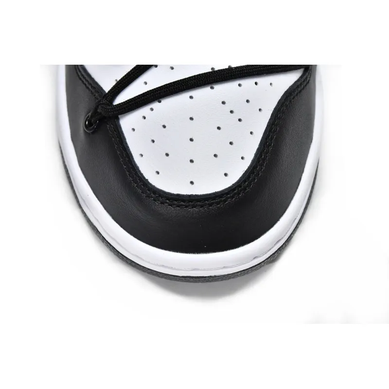 (OG)Off_White × Nike Dunk Low ＂BLACK＂ CT0856-103
