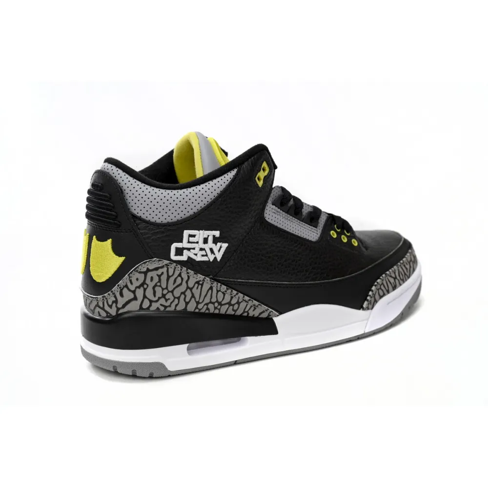 Air Jordan 3 Retro Pine Black Grey  H011-MNJDLS-5