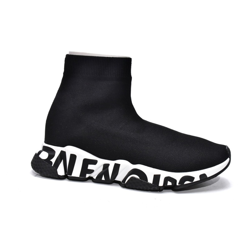 Balenciaga Speed Black(black letters)