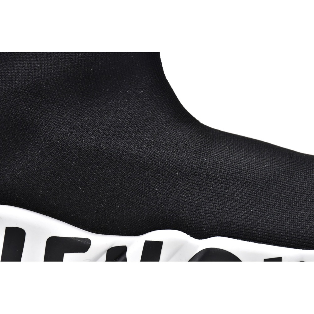 Balenciaga Speed Black(black letters)