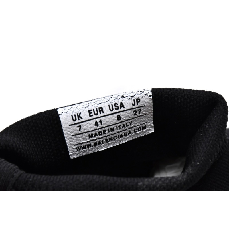 Balenciaga Speed Black(black letters)