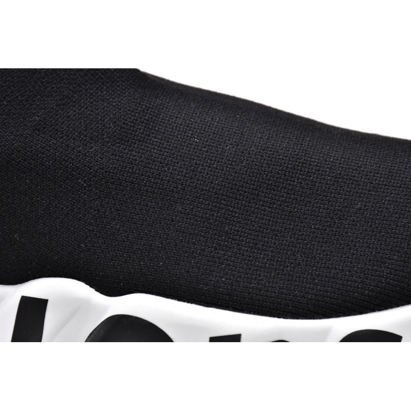 Balenciaga Speed Black(black letters)