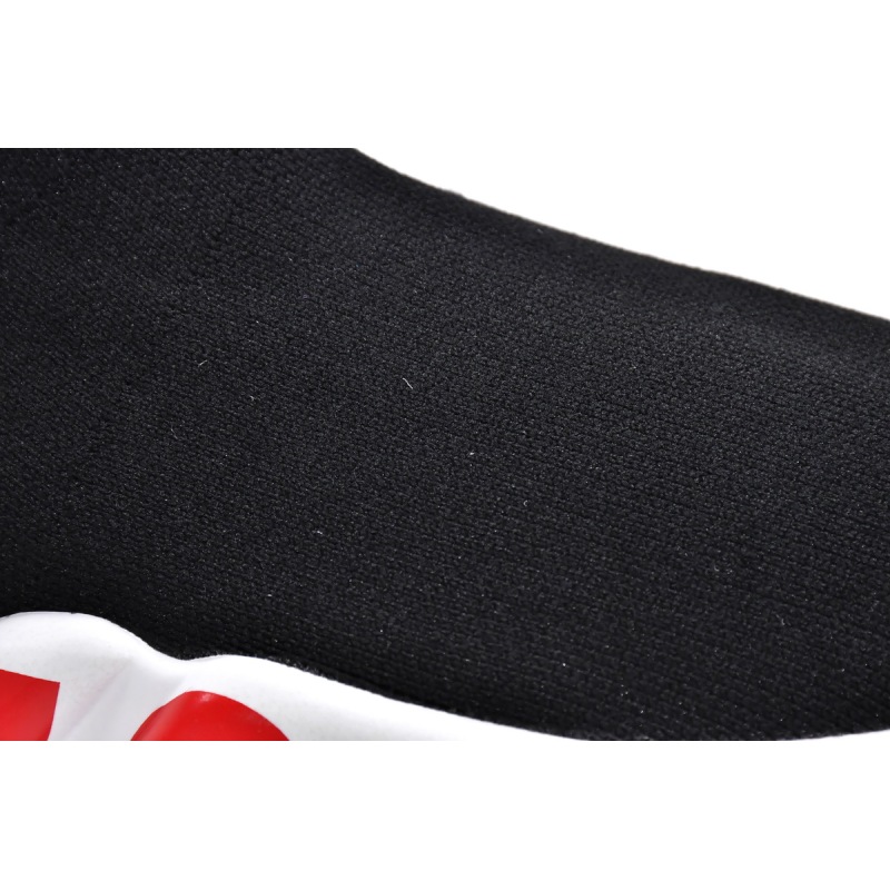 Balenciaga Speed Black(red word)