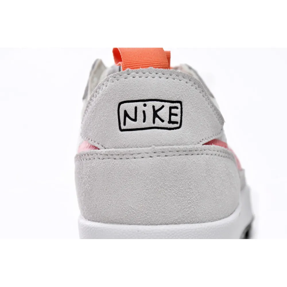 Tom Sachs x NikeCraft General Purpose Shoe Rice Grey Red DA6672-300