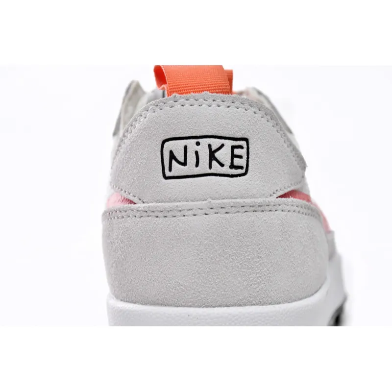 Tom Sachs x NikeCraft General Purpose Shoe Rice Grey Red DA6672-300