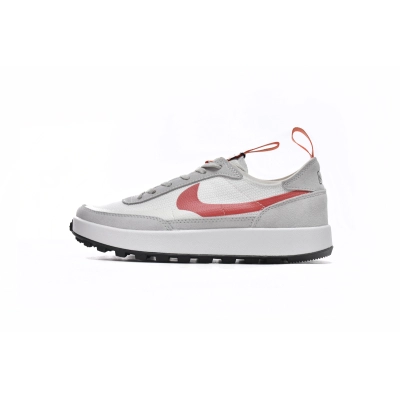 Tom Sachs x NikeCraft General Purpose Shoe Rice Grey Red DA6672-300 01