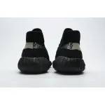 (OG)Adidas Fake Yeezy 350 V2 Core BlackWhite Real Boost BY1604
