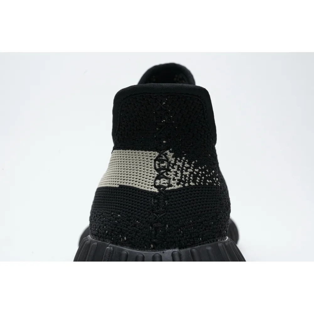 (OG)Adidas Fake Yeezy 350 V2 Core BlackWhite Real Boost BY1604