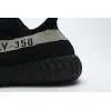 (OG)Adidas Fake Yeezy 350 V2 Core BlackWhite Real Boost BY1604