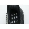 (OG)Adidas Fake Yeezy 350 V2 Core BlackWhite Real Boost BY1604
