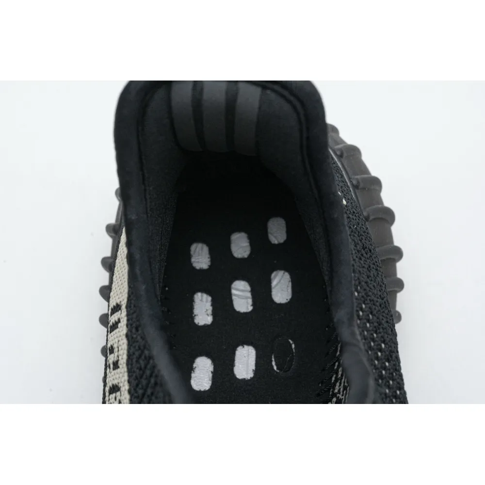 (OG)Adidas Fake Yeezy 350 V2 Core BlackWhite Real Boost BY1604
