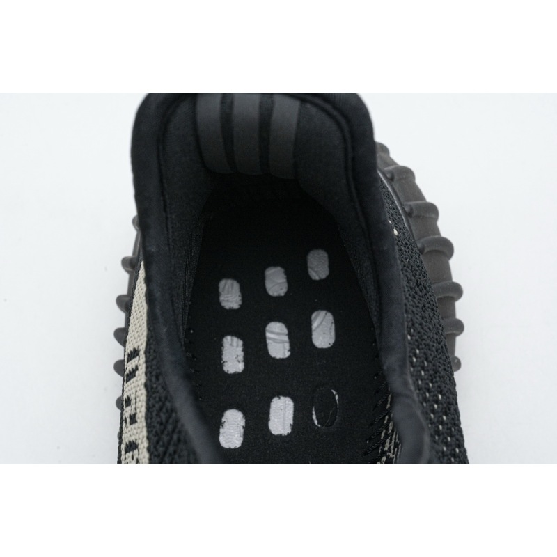 (OG)Adidas Fake Yeezy 350 V2 Core BlackWhite Real Boost BY1604