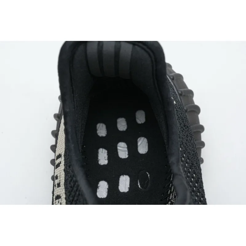 (OG)Adidas Fake Yeezy 350 V2 Core BlackWhite Real Boost BY1604