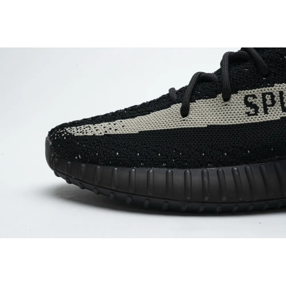 (OG)Adidas Fake Yeezy 350 V2 Core BlackWhite Real Boost BY1604