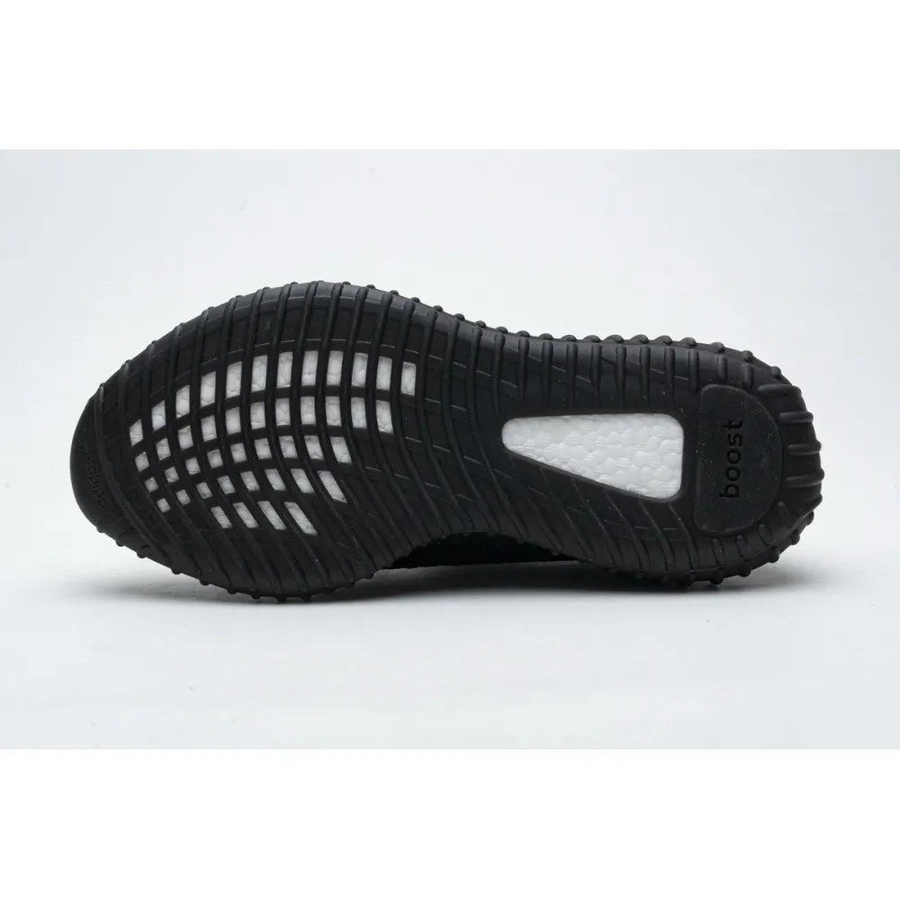 (OG)Adidas Fake Yeezy 350 V2 Core BlackWhite Real Boost BY1604