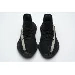 (OG)Adidas Fake Yeezy 350 V2 Core BlackWhite Real Boost BY1604